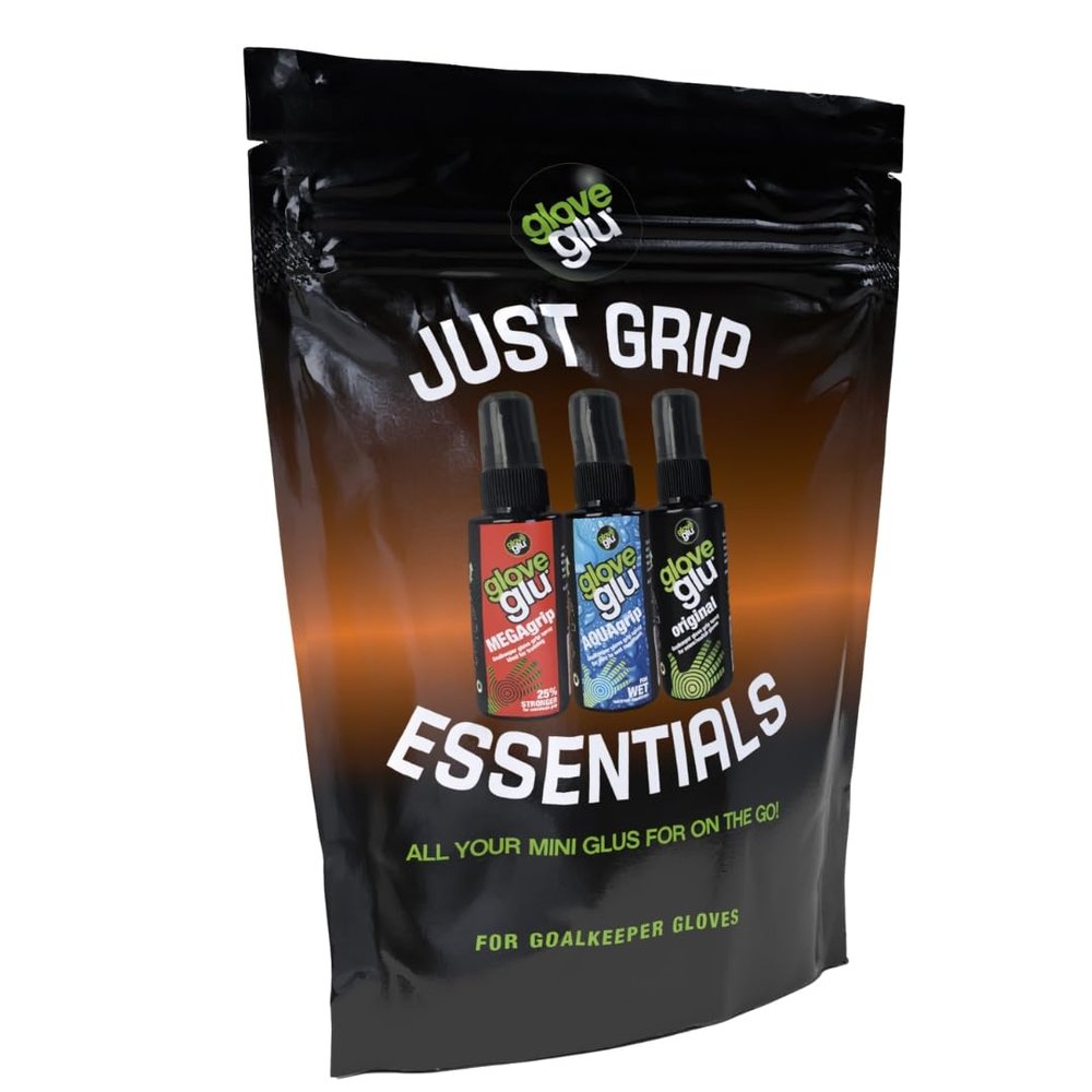 Glove Glu Just Grip Essentials Bundle inlcudes Original 50ml MEGAgrip 50ml AQUAgrip