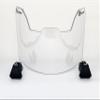 Precision Football Helmet Visor // Eye-Shield // Fits Major Brands, Youth & Adult Helmets // Eye Protection for Helmet and Facemask (Crystal Clear) view 2