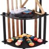 BAZAC Billiard Cue Racks, Pool Cue Rack Floor Stand,Pool Cue Holder, Billiard Stick Stand,Floor Corner Cue Rack for Pool Cues Rack Storage,Hold 8 Pool Cues view 1