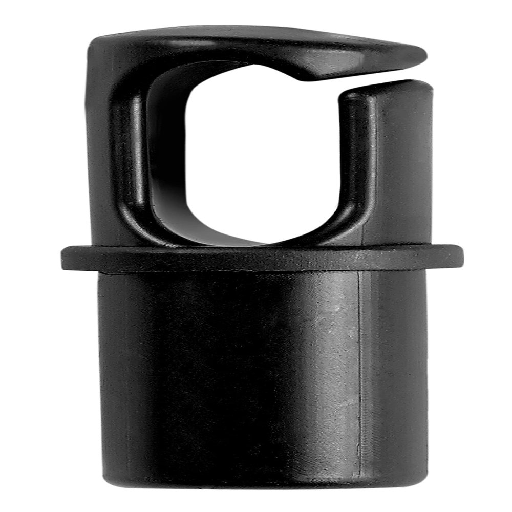 Upper Bounce Machrus Universal Trampoline Pole Caps for Fiber Glass or Metal Rings, Replacement Accessories and Hardware, Fits 1" or 1.5" Diameter Bars, Set of 12, Black