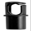 Upper Bounce Machrus Universal Trampoline Pole Caps for Fiber Glass or Metal Rings, Replacement Accessories and Hardware, Fits 1" or 1.5" Diameter Bars, Set of 12, Black view 1