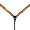 HILASON Western Horse Tack Set American Leather Dark Brown Harness | Headstall Breast Collar for Horses view 3