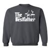 superhotapparel The Best Father Dad Movie Awesome Unisex Crewneck Sweatshirt (Gray, Medium) view 1