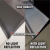 HTV Reflective Sports/Safety Black High Visibility Heat Transfer Vinyl 22" Wide/Sold by The Yard view 3