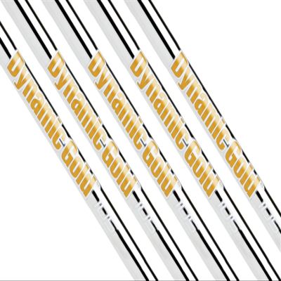 True Temper Dynamic Gold 105 Iron Shafts 3-PW, Set of 8 Shafts - .355 Taper Tip (Choose Flex) (Flex: X100 X-Stiff)