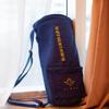 Atman Spirit YOGA BAG BLUE Yoga Mat carrier bag with multiple pockets Full zipper closure and adjustable strap Suitable for most Yoga Mats Organic cotton Certified B CorpGallant International view 2