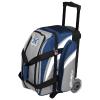 KR Strikeforce Cruiser Smooth Double Roller with Shoe Compartment and Side Accessory Pocket (Grey/Navy) view 1