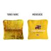 ACA Synergy Pro Professional Cornhole Bags Dual Sided Regulation 6x6 Set of 4 Honey Bagger Yellow view 2