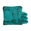 ACA Synergy Pro Professional Cornhole Bags Dual Sided Regulation 6x6 Set of 4 Texas Teal Longhorn view 1