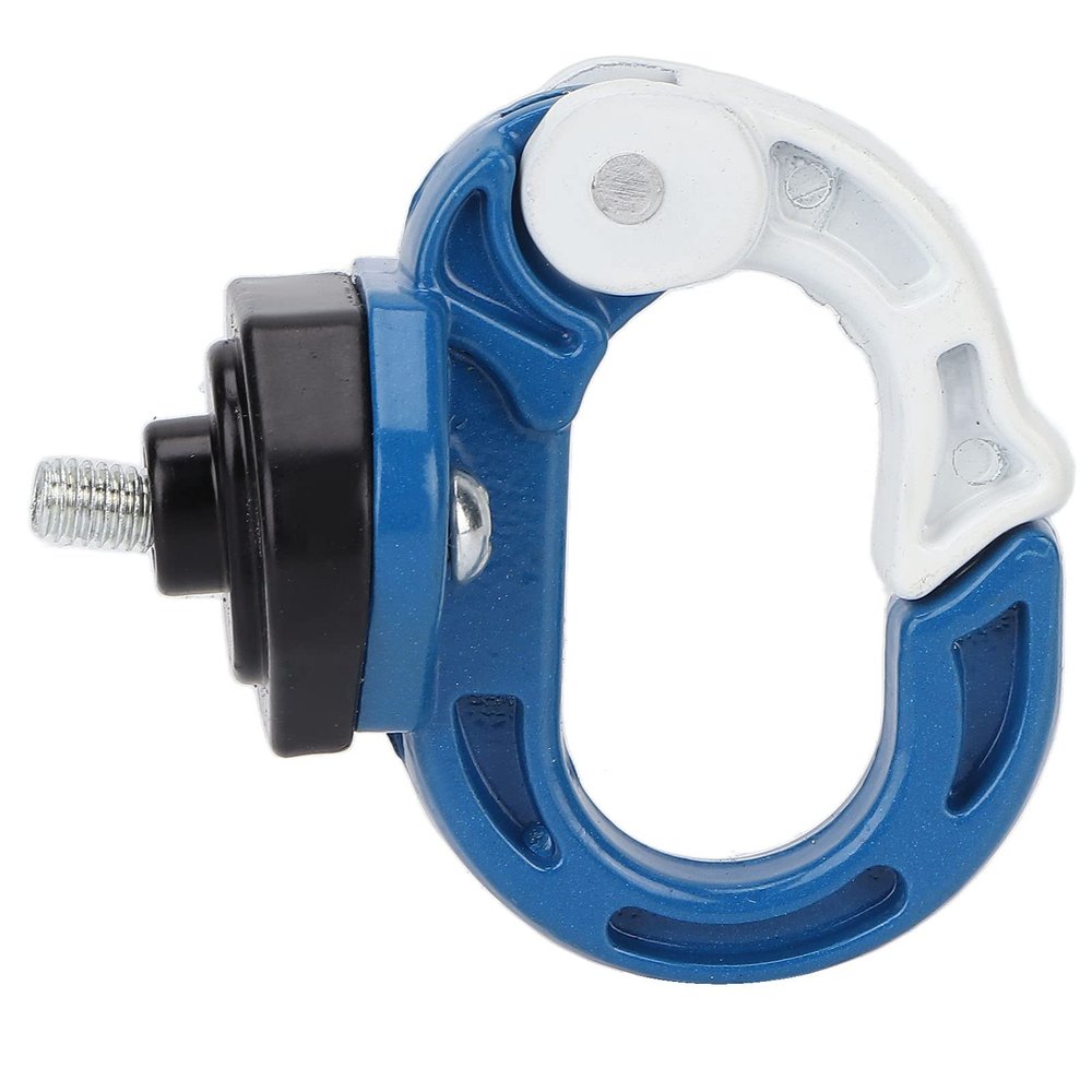 Scooter Hanger for Electric Scooter Alloy Steel Aluminum 12kg Load Bearing Hanging Pothook Accessories for Bike,Motorcycle(Blue+White)