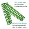 Woyaba Funny clover st patrick's day holiday irish shamrock clover arm sleeves,farslemers defense gardening sleeves sun protection compression arm sleeves for men,women or teenager view 2