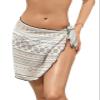 Geometric Boho Beach Coverup Wrap Skirt for Women, Girls Swim Pool Sarong Cover Up Dress Short Bathing Suit Bikini Swimwear Cover Ups Essentials Accessories, Casual Modern Geometric Native Tribal XXL view 1