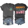 Somebody's Feral Aunt Shirt Funny Somebody's Feral Aunt T-Shirt Someone Feral Aunt Shirt Funny Somebody's Feral Aunt Groovy for Mom Mother's Day T-Shirt Funny Somebody S Feral Aunt Dark Gray view 1