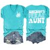 Somebody's Feral Aunt T-Shirt Retro Groovy Cool Aunts Club Funny Auntie Women Cool Aunt T-Shirt Auntie Gifts Tee Funny Somebody's Feral Aunt Groovy for Mom Mother's Day T-Shirt Top Green view 1