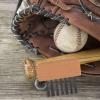 BESPORTBLE Baseball Home Plate Brush: 3Pcs Softball Home Plate Wood Handle Umpire Gear Baseball Referee view 4