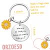 ORZOESD Aunt Keychain Mothers Day Keychain for Auntie Aunticorn Gift Auntie Announcement Gifts Best Aunt Ever Gifts Tia Titi Jewelry Mothers Day Gift Gift view 2