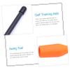 CORHAD 1pc Swing Trainer for Beginners High-Strength Swing Practice Tool for Golf Grip and Orange for Indoor Use and Stability view 3
