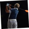 CORHAD 1pc Swing Trainer for Beginners High-Strength Swing Practice Tool for Golf Grip and Orange for Indoor Use and Stability view 4