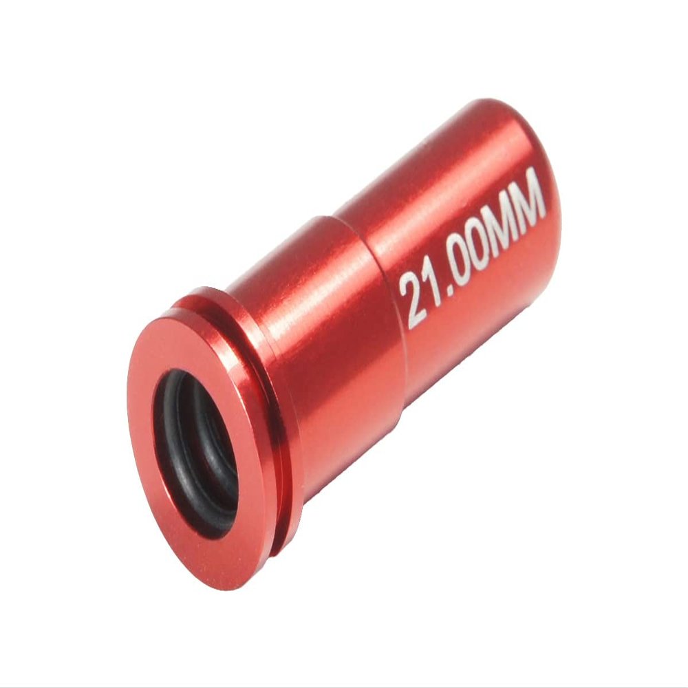 GoldenBall x Maxx Model CNC Aluminum Double O-Ring Air Seal Airsoft Nozzle (21.00mm)- RED
