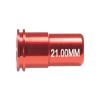 GoldenBall x Maxx Model CNC Aluminum Double O-Ring Air Seal Airsoft Nozzle (21.00mm)- RED view 2
