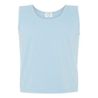 Comfort Colors Mens 6.1 Oz. Ringspun Garment-Dyed Tank (9360) -Chambray -S