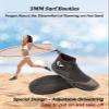 Neoprene Dive Boots, Scuba Diving Surf Wetsuit Booties for Men Women 3MM, Water Fin Shoes Sailing Boots with Anti-Slip Premium Rubber Sole for Water Sports Snorkeling (Black, Mens 8 / Womens 9) view 3
