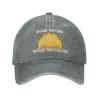 Cinco De Mayo Hat Cap Bigger The FUPA Tastier The Chalupa Hat Men Baseball Cap Trendy Caps Gray view 1
