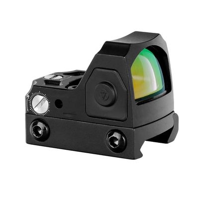 ohhunt Red Dot Sight 2 MOA Reticle Mini Shake Awake Optics 12 Brightness Adjustment (Red Dot)