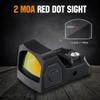 ohhunt Red Dot Sight 2 MOA Reticle Mini Shake Awake Optics 12 Brightness Adjustment (Red Dot) view 2