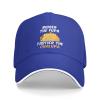 Cinco De Mayo Hat Cap Bigger The FUPA Tastier The Chalupa Cap Women Dad Hats Graphic Hat Blue view 1