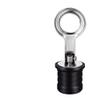 Gaderth Drain Plug 3/4-inch, 1-inch or 1-1/4-Inch Snap, Drain Plug Twist-Turn Marine Boat Drain Plugs, Stainless Steel Snap Snap Handle with Rubber Boat Drain Plug Stainless steel19mm view 1