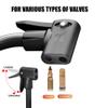 VIMILOLO Bike Pump, Air Bicycle Pump Inflator for Presta and Schrader Valve Tire Ball Bike Portable Pumps 160PSI & 11BAR view 2