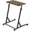 SELEWARE Indoor Cycling Desk Height Adjustable Bike Desk Workstation Standing Desk Wooden Laptop Desk Portable Bike Trainer Fitness Desk with Lockable Wheels for Indoor Cycling Treadmill & Office Use view 4