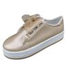 Hbeylia Platform Sneakers For Women Fashion Casual Leather Round Toe Chunky Bottom High Heels Low Top Canvas Shoes Casual Anti Skid Lace Up Trendy Slip On Walking Loafers Work Shoes view 1