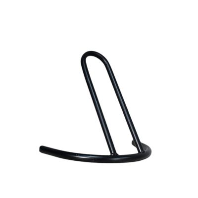 Portable Iron Bike Parking Rack for Kids Balance Bikes and Scooters - Space-Saving Plug-in Holder Stand in Black Ideal for Home and Garage Use