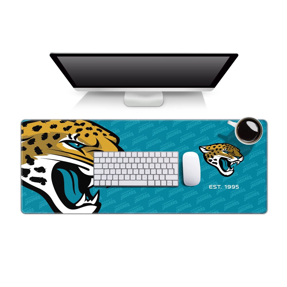 YouTheFan NFL Jacksonville Jaguars Logo Series Desk Pad SMU