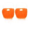 BESTOYARD 2Pcs Plush Beard Set for Party Decoration Costume Beard for Halloween Carnival Cosplay and Stage Performance Elastic Strap Fake Mustache for Adults and Kids view 1