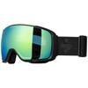 Sweet Protection Interstellar RIG Reflect BLI (Bonus Lens Included) Ski Goggles - Ski and Snowboard UV Protection and Anti-Fog Goggles, RIG Emerald+RIG L Amethyst/Matte Black/Black Trace, one Size view 1