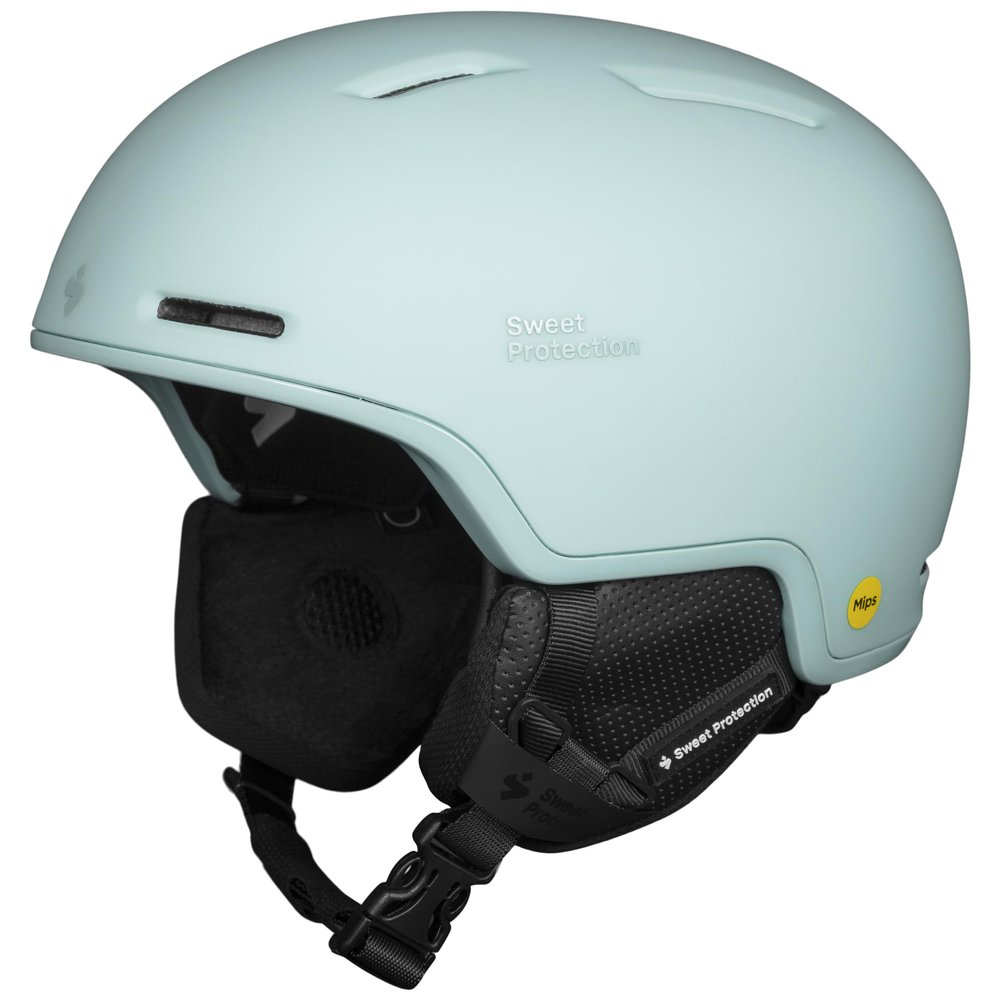 Sweet Protection Looper MIPS Helmet - Adjustable Hardshell Ski and Snowboarding Helmet with Ventilation, Google and Audio Compatible, Misty Turquoise, Medium/Large