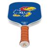 Rally Republic Officially Licensed Collegiate Pickleball Paddle - USA Pickleball Association Approved Racket - Lightweight Honeycomb Core, Carbon Fiber Exterior, Premium Leather Grip for Comfort view 2