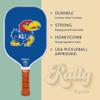 Rally Republic Officially Licensed Collegiate Pickleball Paddle - USA Pickleball Association Approved Racket - Lightweight Honeycomb Core, Carbon Fiber Exterior, Premium Leather Grip for Comfort view 4