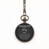 History Graduated Pocket Watch Graduation Gift - Congratulations on History Degree Graduated,Graduation Gift Birthday view 1