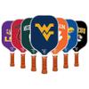 Rally Republic Officially Licensed Collegiate Pickleball Paddle - USA Pickleball Association Approved Racket - Lightweight Honeycomb Core, Carbon Fiber Exterior, Premium Leather Grip for Comfort view 1