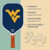 Rally Republic Officially Licensed Collegiate Pickleball Paddle - USA Pickleball Association Approved Racket - Lightweight Honeycomb Core, Carbon Fiber Exterior, Premium Leather Grip for Comfort view 4