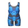 Matman USA The Valhalla Men's Wrestling Singlet (Blue, Medium) view 2
