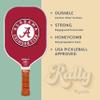 Rally Republic Officially Licensed Collegiate Pickleball Paddle - USA Pickleball Association Approved Racket - Lightweight Honeycomb Core, Carbon Fiber Exterior, Premium Leather Grip for Comfort view 4