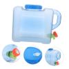 BESPORTBLE Water Containers Portable Drinking Bucket Portable Water Container Portable Water Kettle Liquid Travel Containers Water Container with Tap Emergency Water Storage Bucket 5 Liter view 2