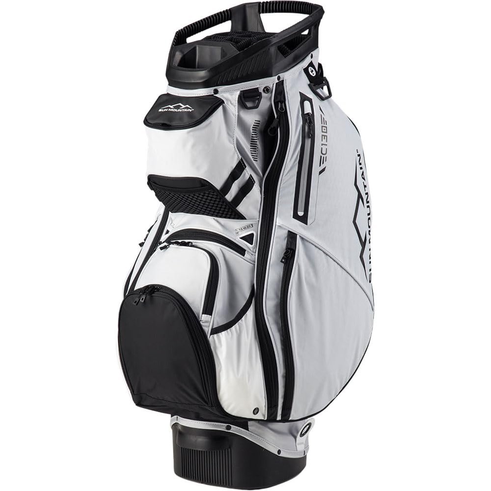 Sun Mountain 2024 C-130 Golf Cart Bag White/Black