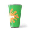 PARAMOUNT NETWORK Retro Nickelodeon 17 oz Pint Glass, Green view 1