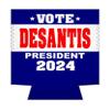 1 Pack - Vote For Desantis 2024 Election Political Drink Cooler Sleeve view 1